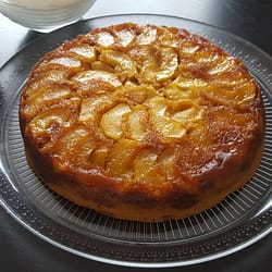 Caramel Apple Upside-Down Cake